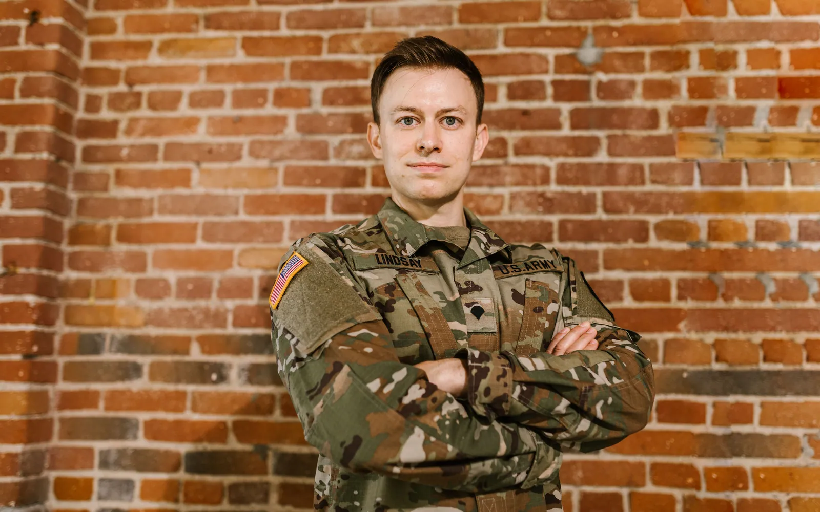 Service member in uniform