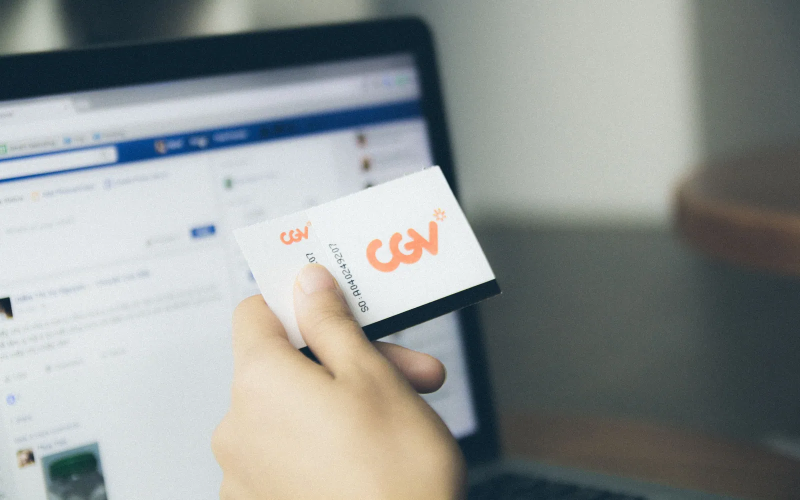 Holding a payment card