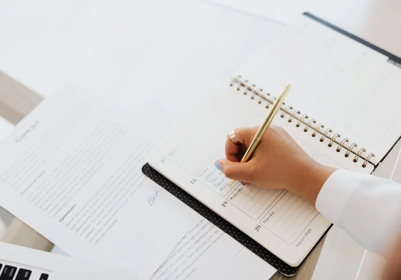 Calendar and contract documents